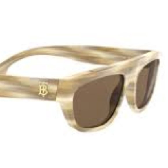 Burberry Light Brown 57mm Sunglasses - Picture 1 of 5